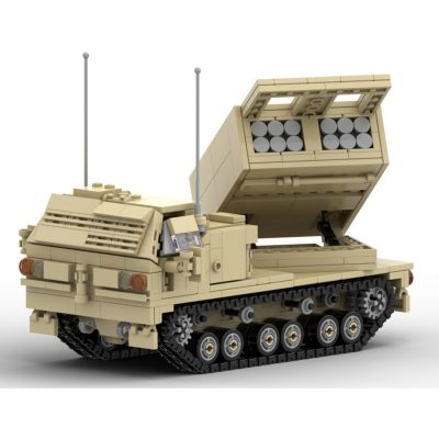 M270 MLRS Military MOC-39659 with 806 pieces