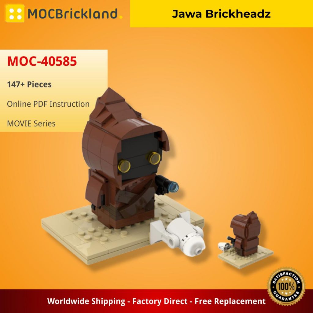 Jawa Brickheadz MOC-40585 Movie with 147 Pieces