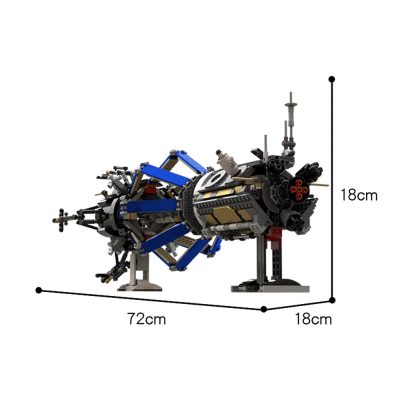 AUS Arbitrator SPACE MOC-45492 with 1298 pieces