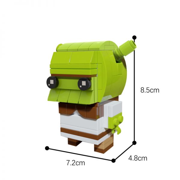 Brickheadz Shrek Movie MOC-55337 with 128 pieces