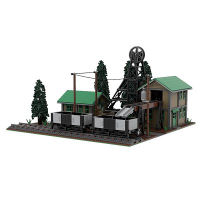 Mine Modular Building MOC-58557 with 2321 pieces