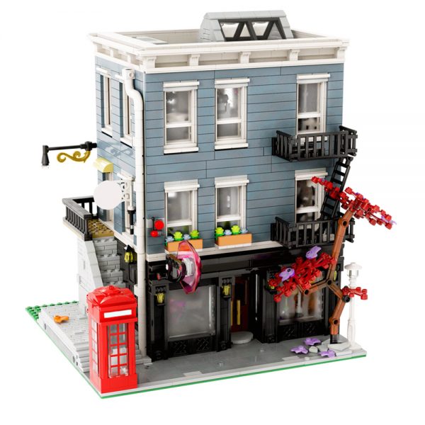 Umbrella Store Modular Building MOC-59200 with 2683 pieces