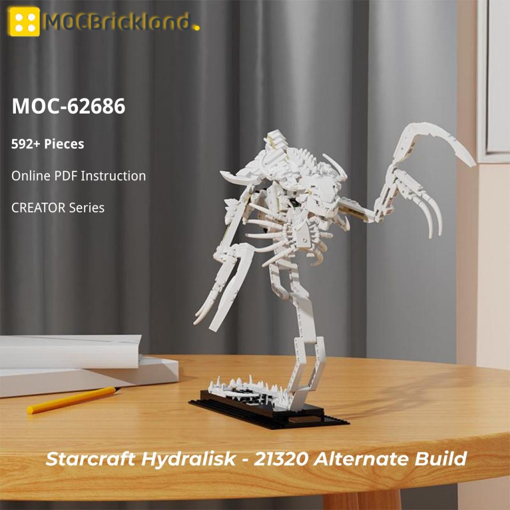 Starcraft Hydralisk – 21320 Alternate Build MOC-62686 Creator with 592 pieces