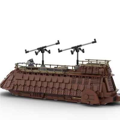 Jabba’s Sail Barge Star Wars MOC-65586 with 1774 pieces