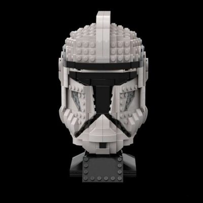 Phase 1 Clone Helmet Star Wars MOC-73530 with 729 pieces