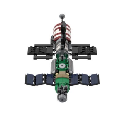 Salyut 7 w/ Kosmos 1686 Space MOC-74674 with 601 pieces