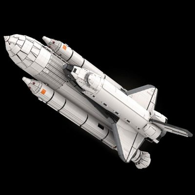 NASA Space Shuttle (10283) – Columbia STS-1 External Fuel Tank and SRB Addons Space MOC-77033 with 5707 pieces