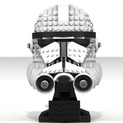 Clone Phase 2 Helmet Bust Star Wars MOC-78033 with 739 pieces