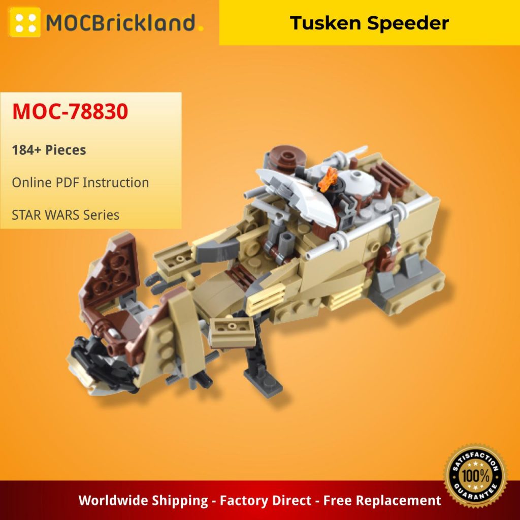 Tusken Speeder MOC-78830 Star Wars with 184 Pieces