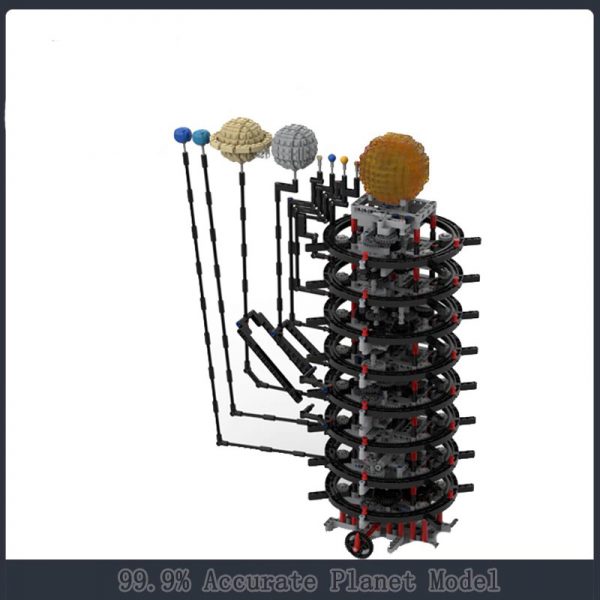 99.9% Accurate Planet Model Space MOC-84846 with 2409 pieces