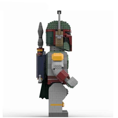 Boba Fett Mega Figure Star Wars MOC-85873 with 1611 pieces