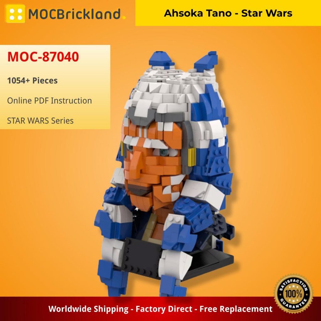 Ahsoka Tano – Star Wars MOC-87040 Star Wars with 1054 Pieces