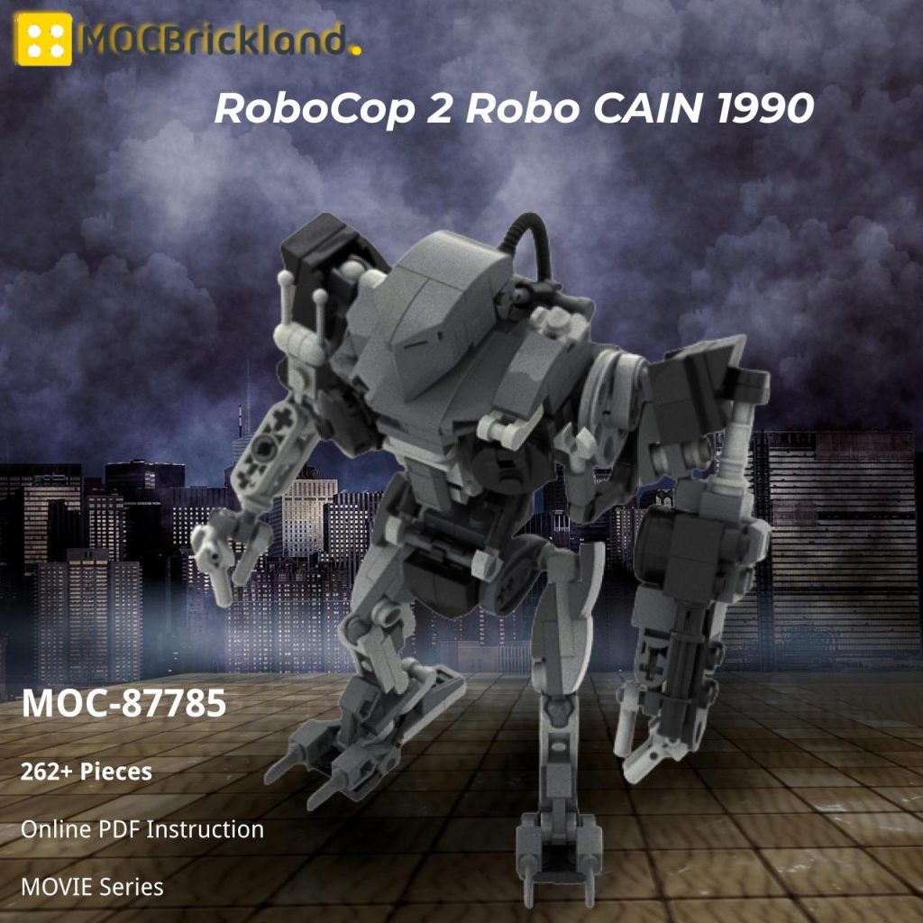 RoboCop 2 Robo CAIN 1990 MOC-87785 Movie with 262 Pieces