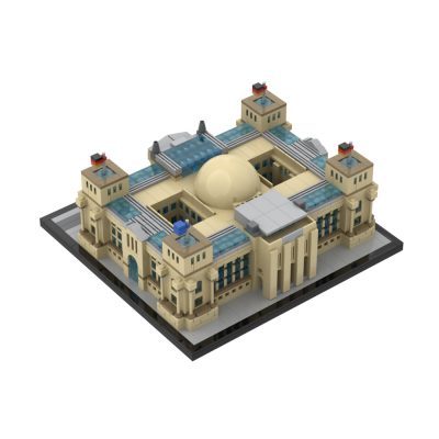 Reichstag – Berlin Modular Building MOC-88546 with 2361 pieces