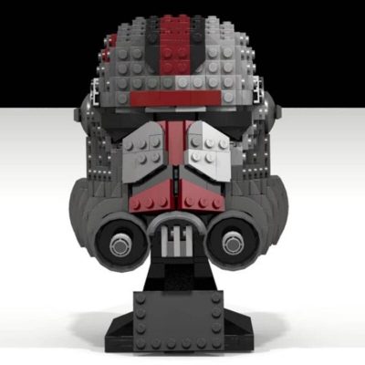 Hunter Helmet Bust Star Wars MOC-89334 with 748 pieces