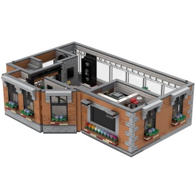 Sit-Complex Queer Eye Modular Building MOC-89341 with 1362 pieces