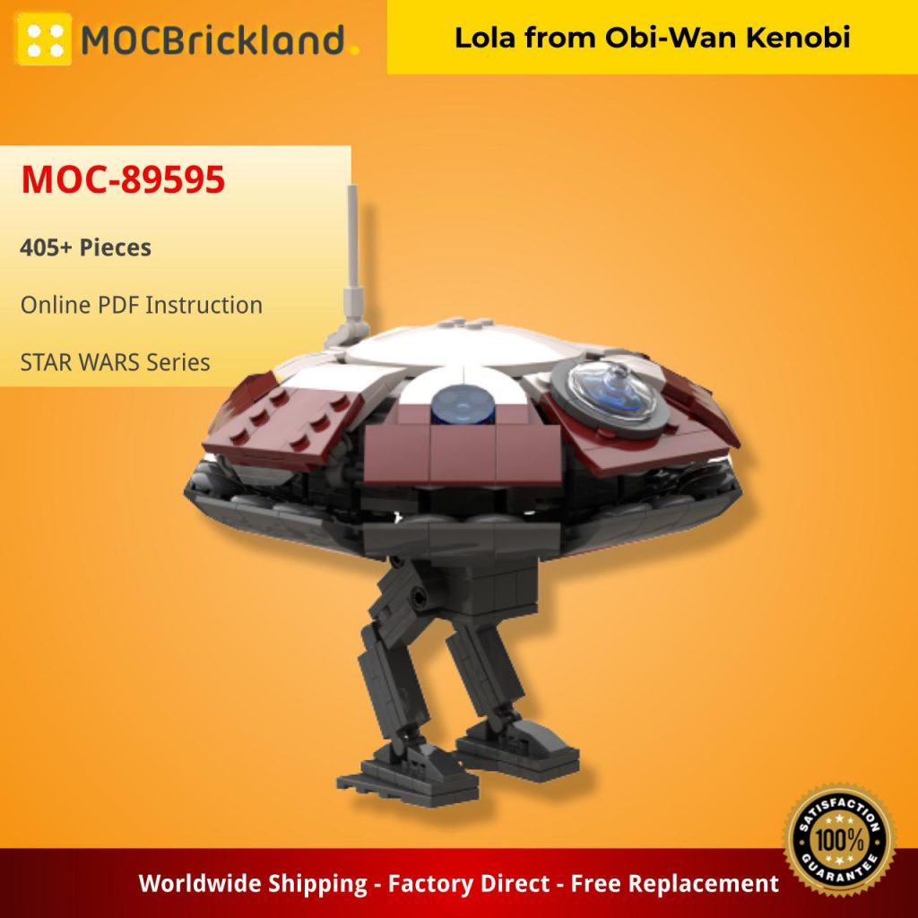 Lola from Obi-Wan Kenobi MOC-89595 Star Wars with 405 Pieces