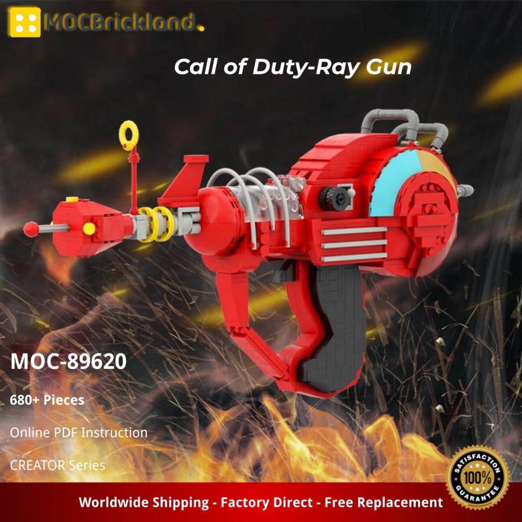 Call of Duty-Ray Gun MOC-89620 Creator with 680 pieces