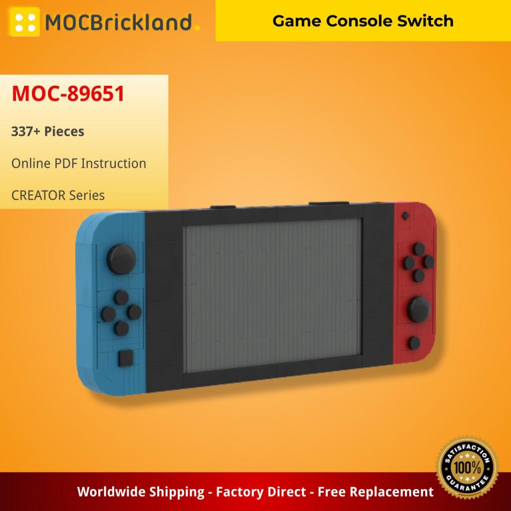 Game Console Switch MOC-89651 Creator with 337 Pieces