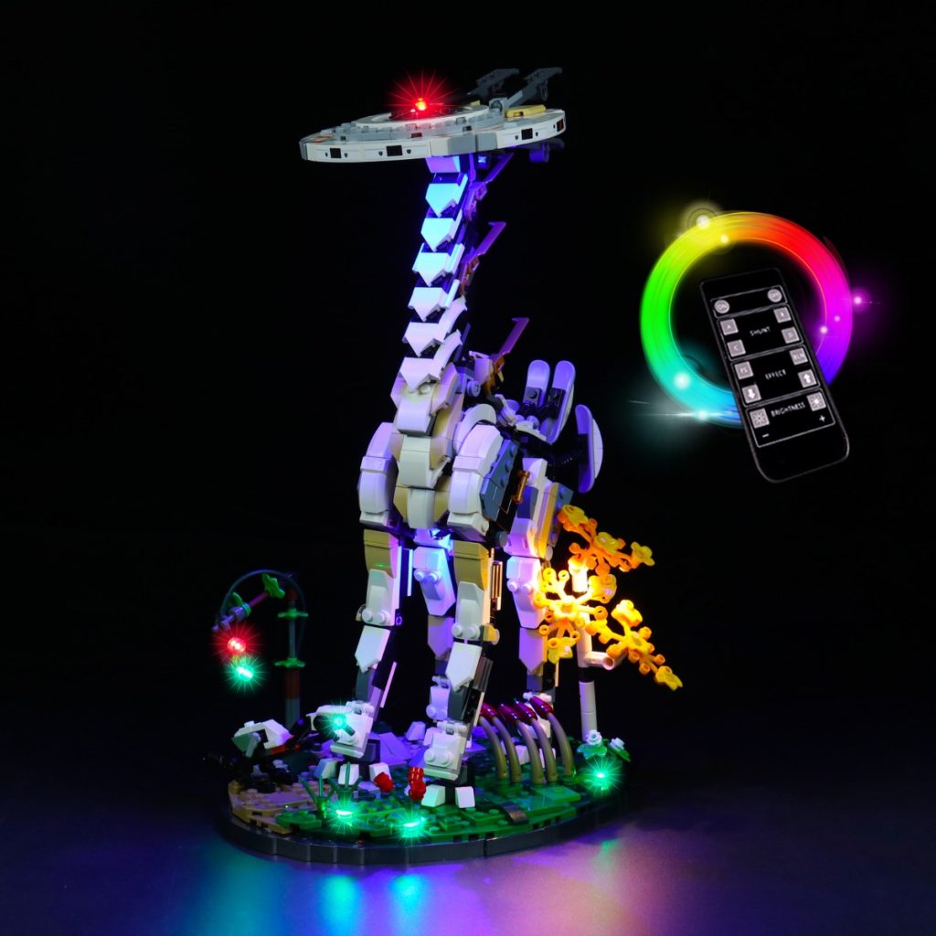 Horizon Forbidden West: Tallneck Light Kit for 76989 MOC-89669 Creator