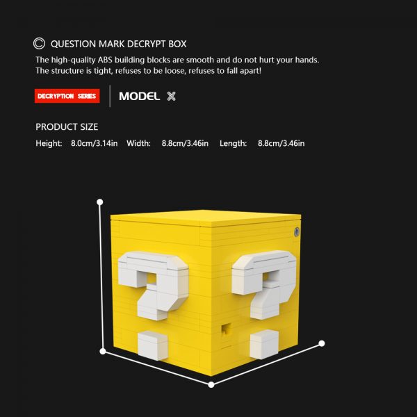 Question Mark Decryption Box Creator MOC-89680 with 338 pieces