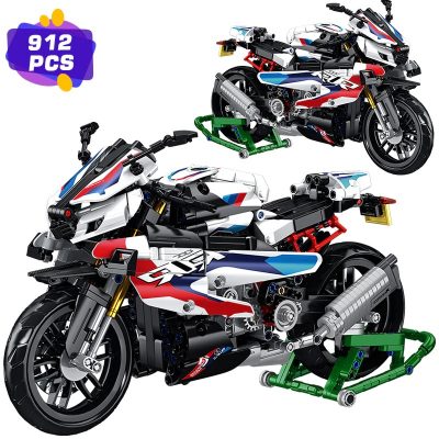 RR Motor League Motorcycle Technician MOC-89700 with 912 pieces