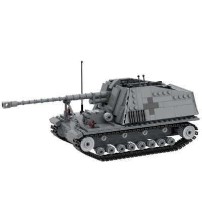 German Army Rhinoceros Self-Propelled Anti-Tank Military MOC-89726 with 567 pieces