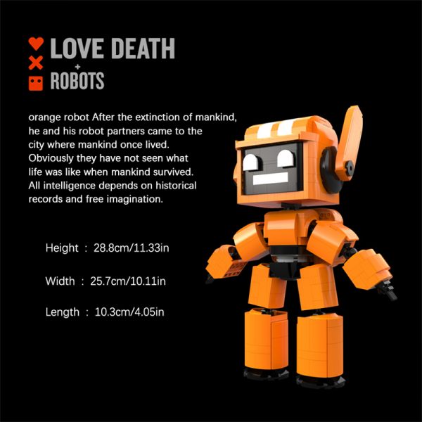 Love, Death and Robots K-VRC Movie MOC-89730 with 758 pieces