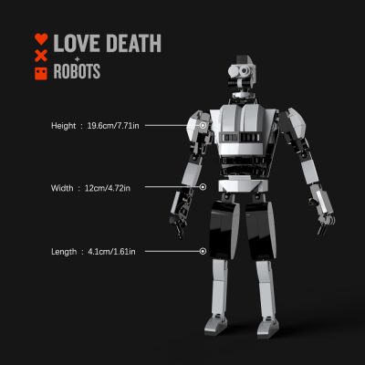 Love Death + Robots Movie MOC-89737 with 167 pieces