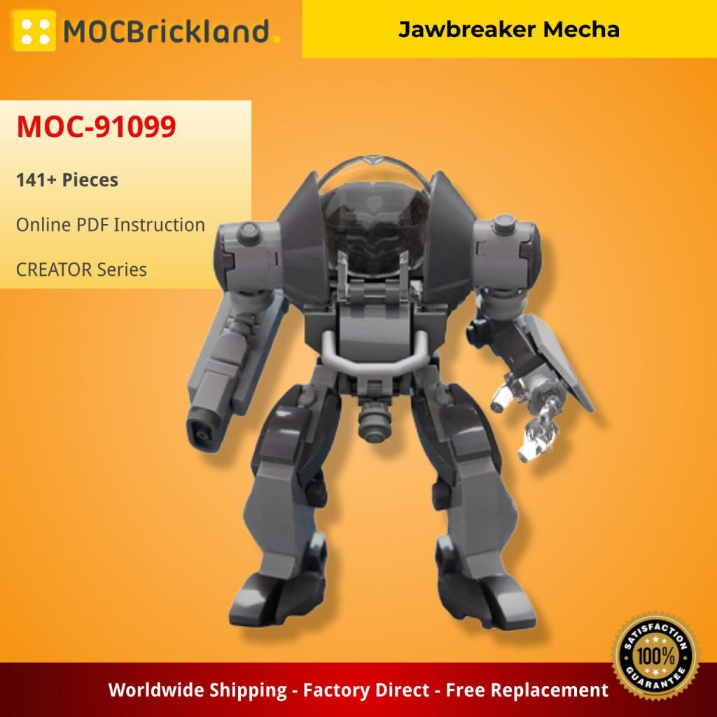 Jawbreaker Mecha MOC-91099 Creator with 141 Pieces