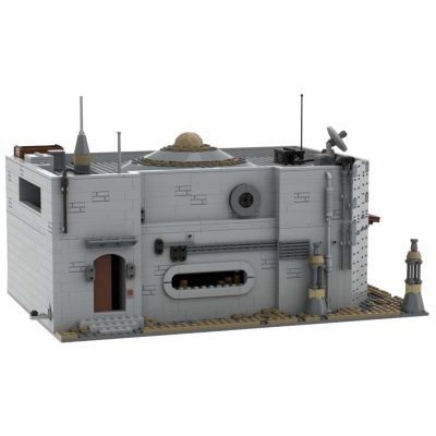 Nevarro Cantina Star Wars MOC-91322 with 1679 pieces