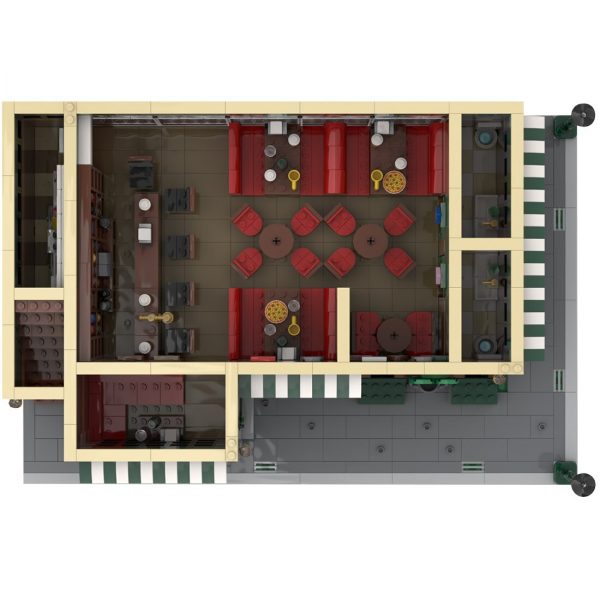 SitComplex – MacLaren’s Pub Modular Building MOC-92501 with 1588 pieces