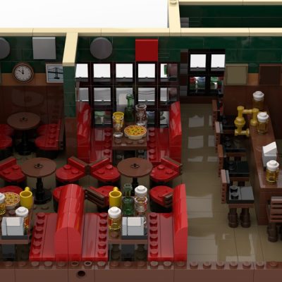 SitComplex – MacLaren’s Pub Modular Building MOC-92501 with 1588 pieces