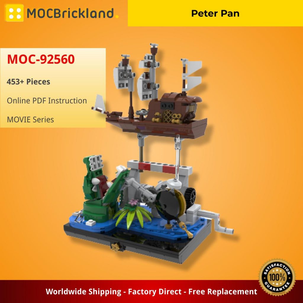 Peter Pan MOC-92560 Movie with 453 Pieces