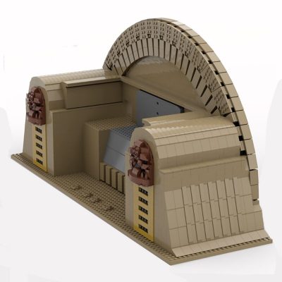Boba Fett Mega Throne Star Wars MOC-96341 with 2608 pieces