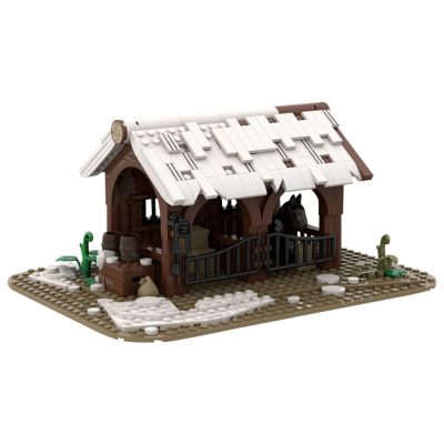 Stables Modular Building MOC-96457 with 419 pieces