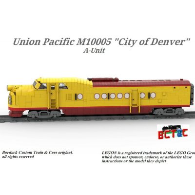 UP M10005 “City of Denver” A-Unit Technician MOC-97193 with 1287 pieces