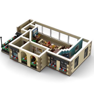 SitCom Suite – The Jeffersons Modular Building MOC-98776 with 919 pieces