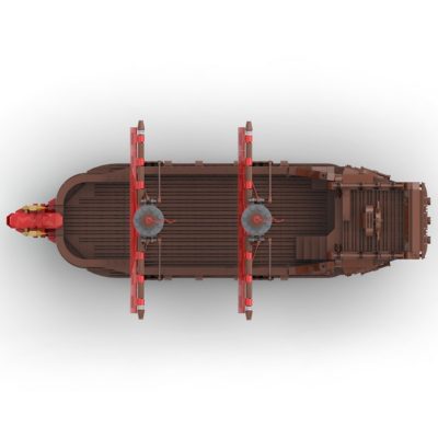 Medieval Warship V2! Creator MOC-98940 with 1341 pieces