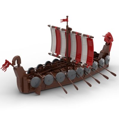 Viking Ship Creator MOC-98942 with 540 pieces