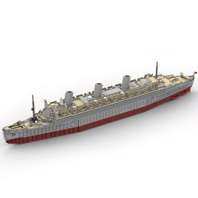 Queen Mary Troopship Creator MOC-99057 with 4746 pieces