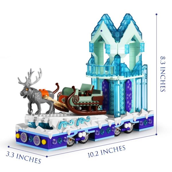 Anna & Elsa’s Ice Castle MODULAR BUILDING CIRO B774 with 900 pieces