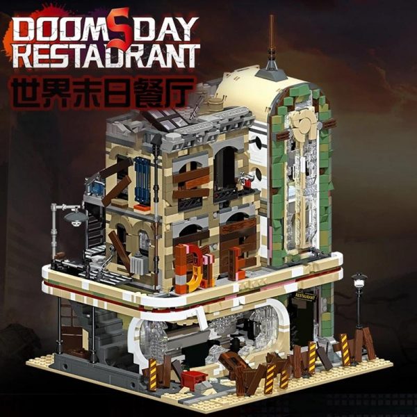 Doomsday Restaurant MODULAR BUILDING JIE STAR 89101 with 2795 pieces
