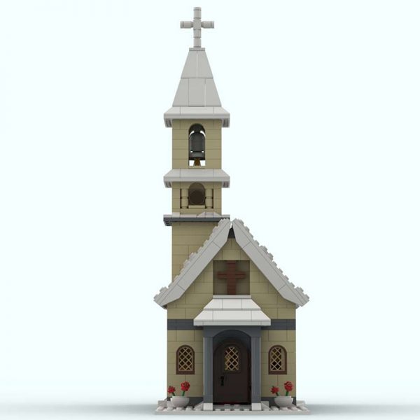 Church Winter Village MODULAR BUILDING MOC-39799 WITH 1051 PIECES