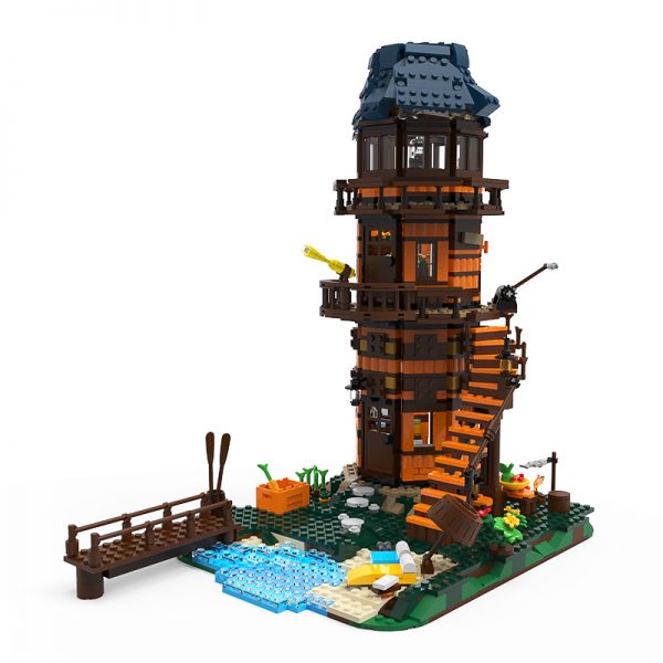 21318-1 Lighthouse MODULAR BUILDING MOC-68088 by Emil_mu with 1677 pieces