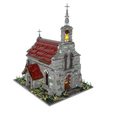 Medieval Cathedral MODULAR BUILDING MOC-76008 by Povladimir WITH 3747 PIECES