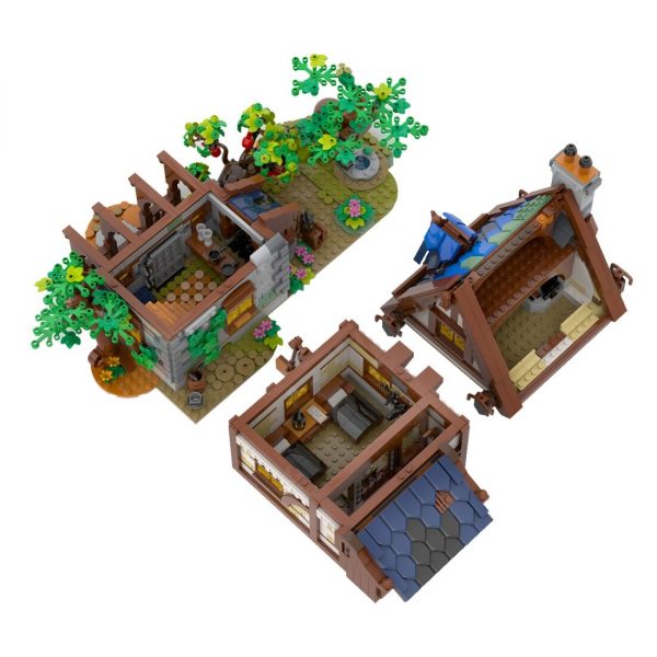 Medieval Tavern MODULAR BUILDING MOC-83786 by Gr33tje13 with 2283 pieces