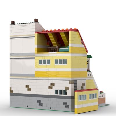 La Locanda MODULAR BUILDING MOC-85678 by LegoArtisan with 2345 pieces