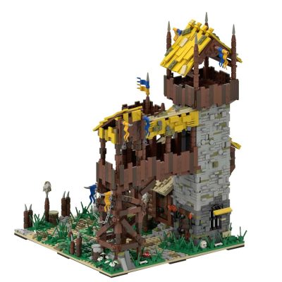 Orc Outpost MODULAR BUILDING MOC-87489 by povladimir with 2568 pieces