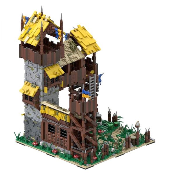 Orc Outpost MODULAR BUILDING MOC-87489 by povladimir with 2568 pieces